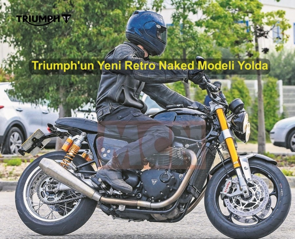 Triumph'un Yeni  Retro Naked Model Yolda
