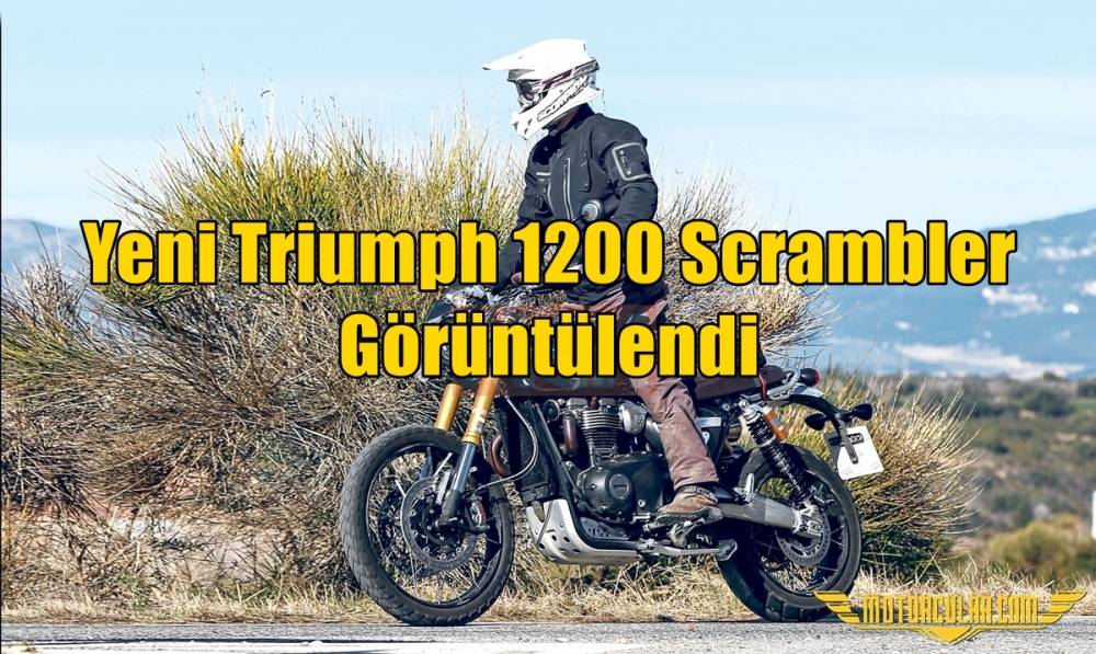 Yeni Triumph 1200 Scrambler Görüntülendi