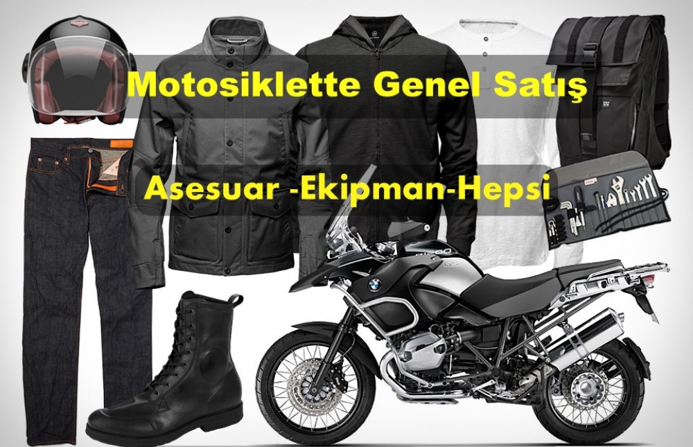 Motosiklette Genel-Satış-Ekipman-Hepsi