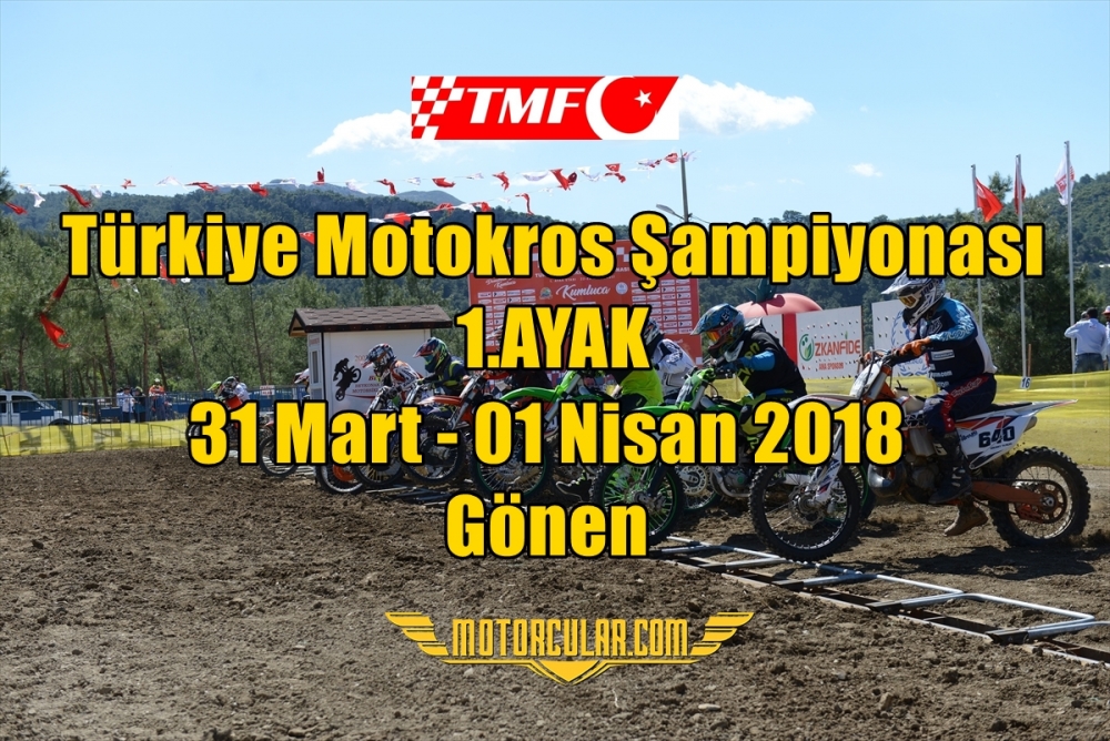 TMF Türkiye Motokros Şampiyonası 2018 1.Ayak