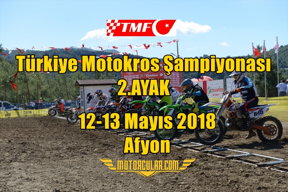 TMF Türkiye Motokros Şampiyonası 2018 2.Ayak 