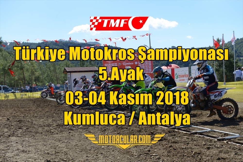 TMF Türkiye Motokros Şampiyonası 2018 5.Ayak