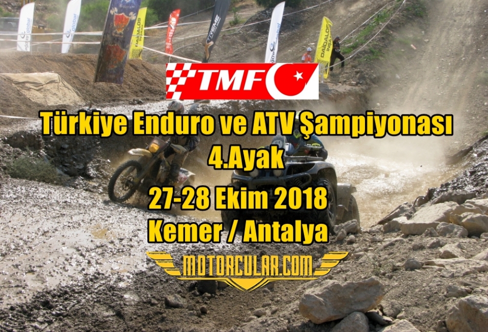 Türkiye Enduro ve ATV Şampiyonası 2018 4.Ayak