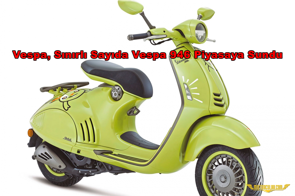 Vespa Tavşan Yılı'nı Onurlandırmak İçin Sınırlı Sayıda Vespa 946 Piyasaya Sundu