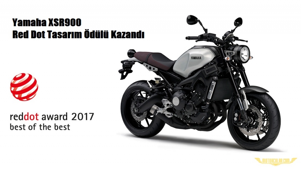 Yamaha XSR900 Red Dot Tasarım Ödülü Kazandı