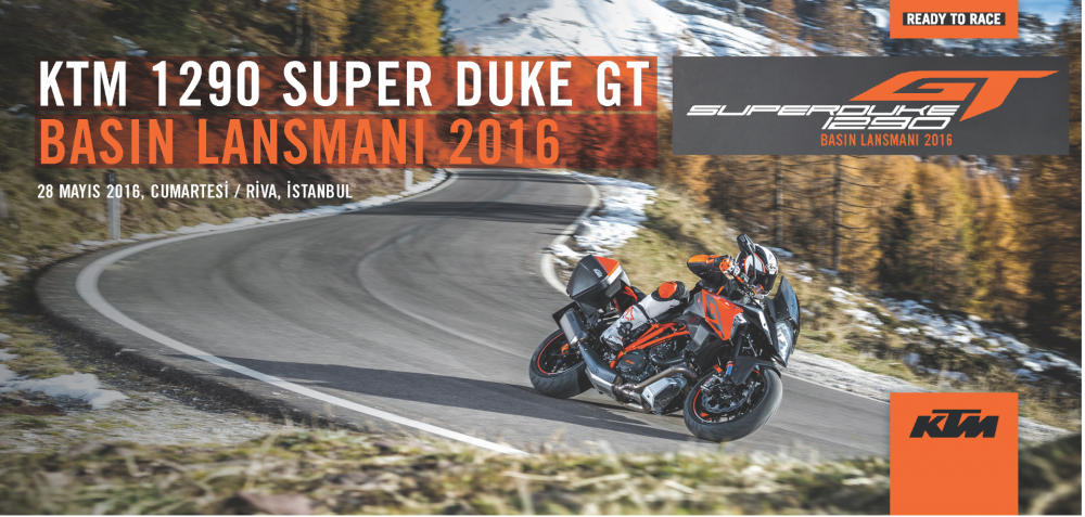KTM 1290 Super Duke GT - Basın Lansmanı ve Test Sürüşü