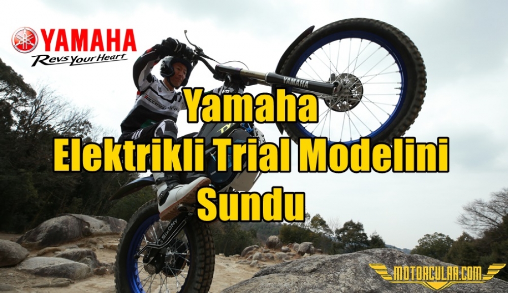 Yamaha Elektrikli Trial Modelini Sundu