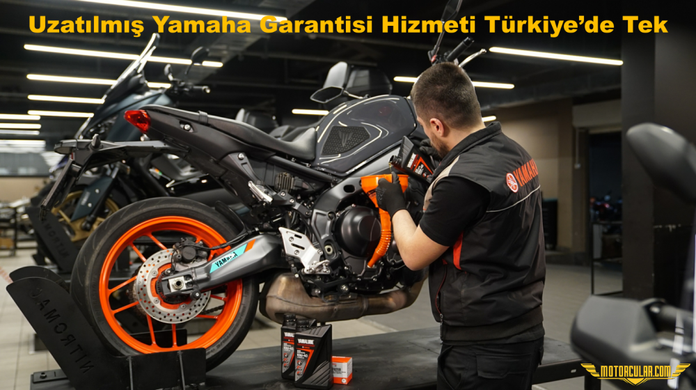 Uzatılmış Yamaha Garantisi Hizmeti Türkiye'de Tek