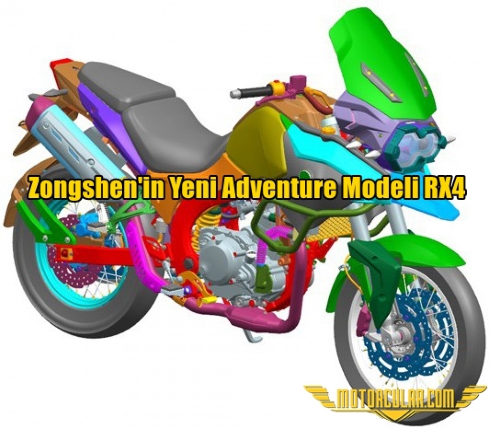 Zongshen'in Yeni Adventure Modeli RX4