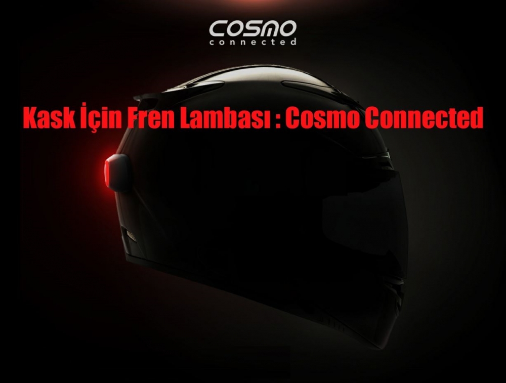 Kask İçin Fren Lambası : Cosmo Connected