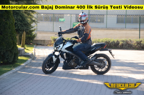 Bajaj Dominar 400 İlk Sürüş Testi Videosu