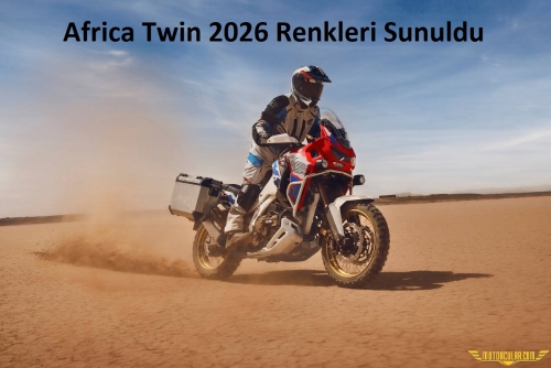 Honda Africa Twin için Yeni Renk Seçenekleri Sunuldu