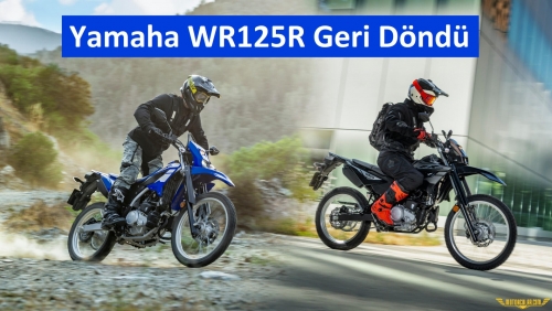 Yamaha WR125R Geri Döndü