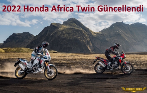 Honda Africa Twin 2022 İçin Güncellendi