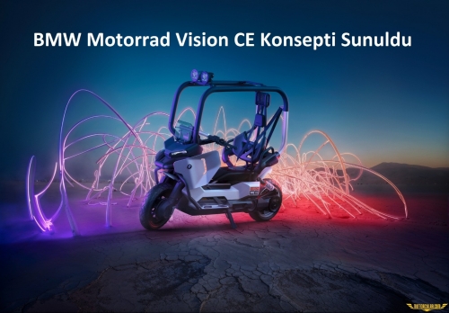 BMW Motorrad Vision CE: Şehirde Ulaşımın Yeni Yolu