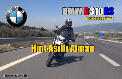 Hint Asıllı Alman: BMW G310GS