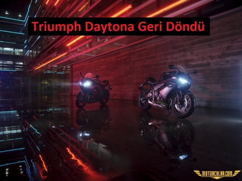 Triumph Daytona 660 Sunuldu