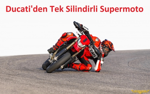 Ducati Hypermotard 698 Mono: Tek Silindirli Supermoto