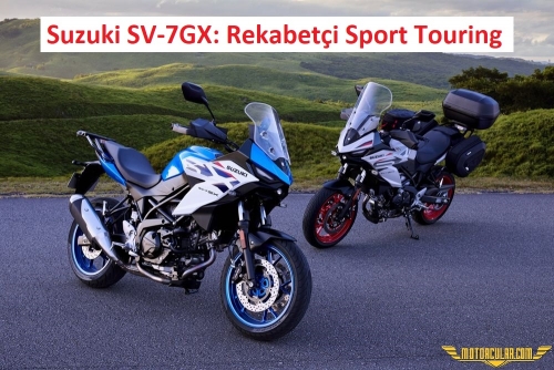 Suzuki SV-7GX Sunuldu