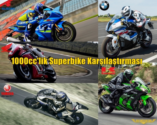 1000cc'lik Superbike Karşılaştırması