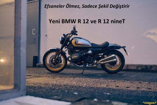 BMW Motorrad Yeni R 12 ve R 12 nineT Modellerini Sundu