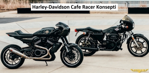 Harley Davidson'dan Yeni Cafe Racer Konsepti