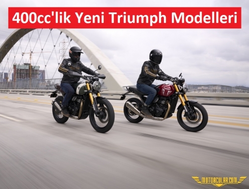 400cc'lik Yeni Triumph Speed ve Scrambler