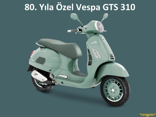 Vespa, 80. Yaşını Özel Üretim Bir Scooter ile Kutluyor