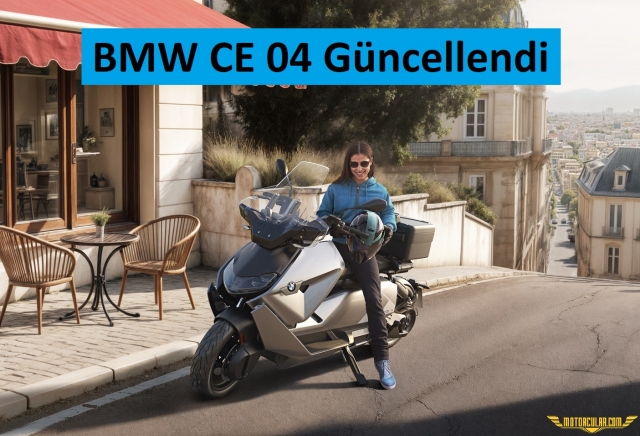 BMW CE 04 Yeni Renkleri ve Donanımları ile Sunuldu