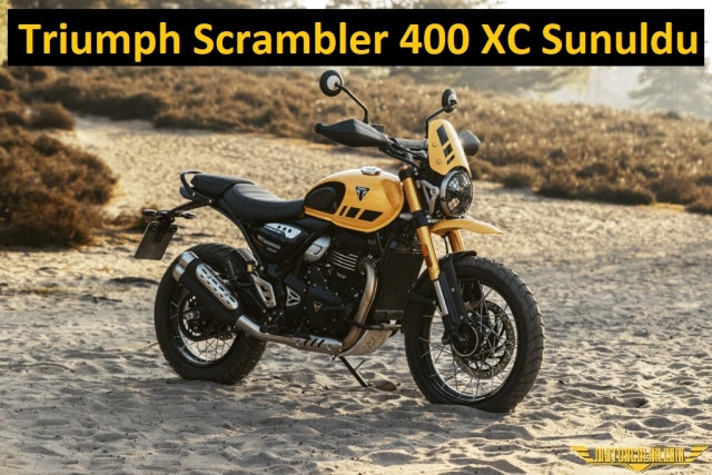 Yeni Triumph Scrambler 400 XC Sunuldu