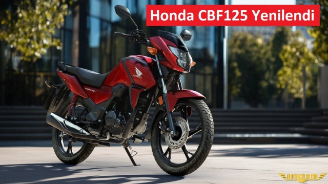 Honda CBF 125 Yenilendi