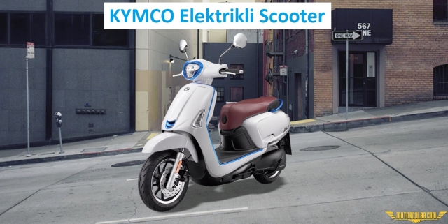 Kymco'nun Yeni Elektrikli Scooter Modeli