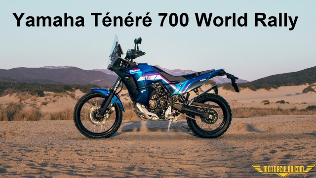 Yeni Ténéré: Yamaha Ténéré 700 World Rally Sunuldu
