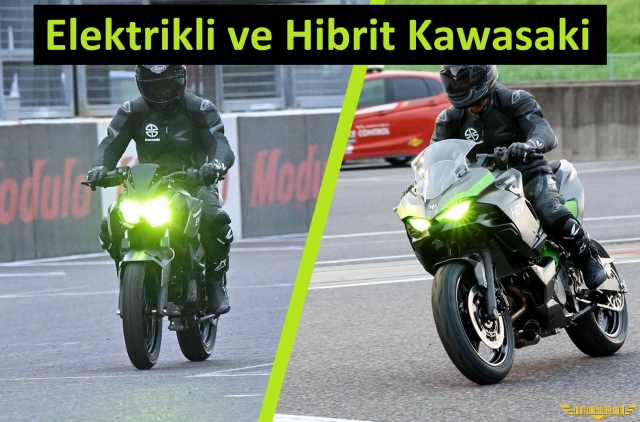 Elektrikli ve Hibrit Kawasaki Modelleri Geliştiriliyor
