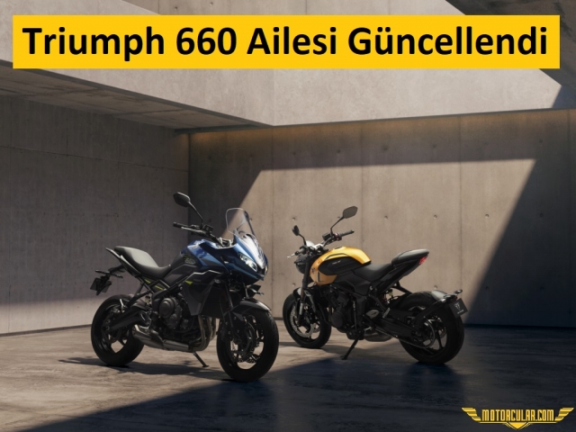 Triumph 660 Ailesi Güncellendi: 2026 Trident ve Tiger Sport