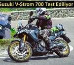 Yeni Suzuki V-Strom 700 Test Edilirken Görüntülendi