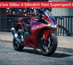 Honda CBR500R FOUR: 4 Silindirli Yeni Supersport