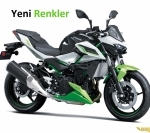 2027 Kawasaki Z1100, Versys 650, Vulcan S ve Z500 Yeni Renkleri