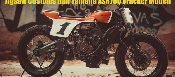 Jigsaw Customs'dan Yamaha XSR700 Tracker Modeli