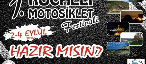 1. Kocaeli Motosiklet Festivali, Kerpe Kocaeli 2-4 Eylül 2016 