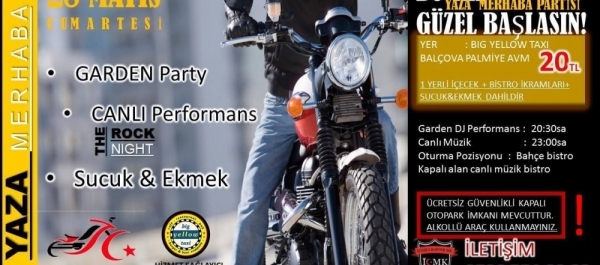 Yaza Merhaba Etkinliği, İzmir Chopper Motosiklet Kulübü, 28 Mayıs 2016