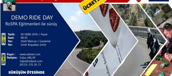 DEMO RIDE DAY - İZMİR 09 Ekim 2016