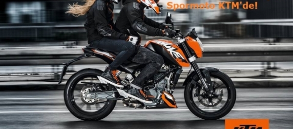 Sevgililer günü hediyeniz Spormoto KTM'de!