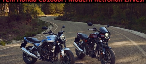 Honda, CB Serisini Retro Tarzlı CB1000F ile Genişletiyor