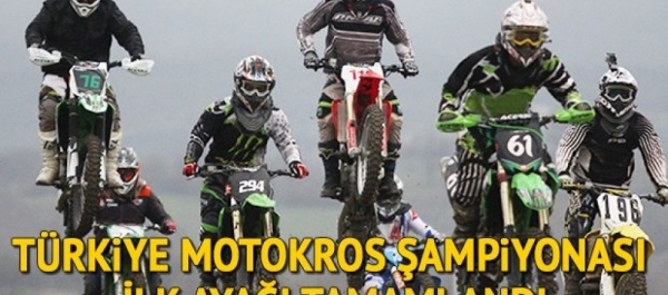 Türkiye Motokros Şampiyonası İlk Ayağı Tamamlandı