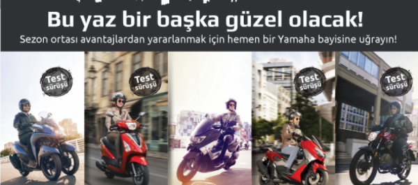 Yamaha ile Bu Yaz Bir Başka Güzel Olacak!