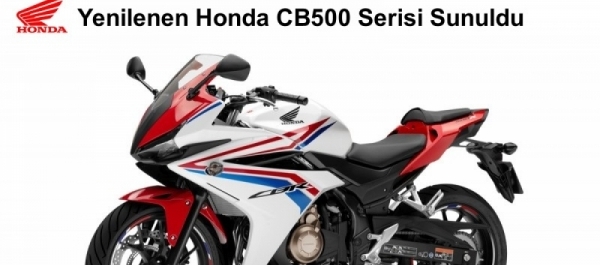 Yenilenen Honda CB500 Serisi Sunuldu