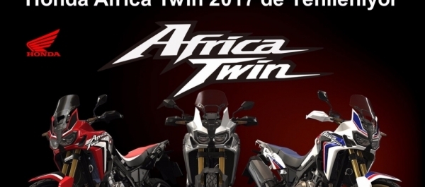 Honda Africa Twin 2017'de Yenileniyor