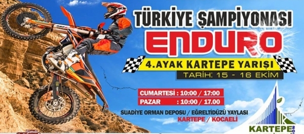 Türkiye Enduro Şampiyonası Kartepe, Kocaeli 15-16 Ekim 2016