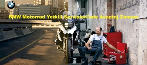 BMW Motorrad Yetkili Servisleri'nde Avantaj Zamanı